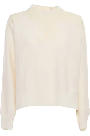 Ermanno Firenze Maglia C/Pizzo Con Ricamo