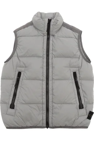 Stone Island Giubbotto S/Maniche Vera Piuma Rds
