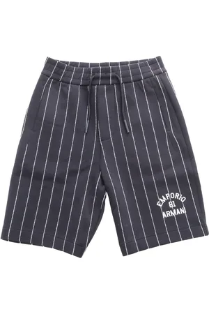 Emporio Armani Shorts Con Cuciture Verticali