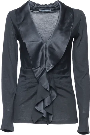 Alberta Ferretti Maglia Con Maxi Rouches