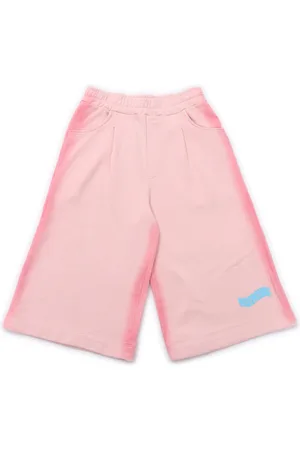Msgm Fleece Airbrushed Bermuda Unisex