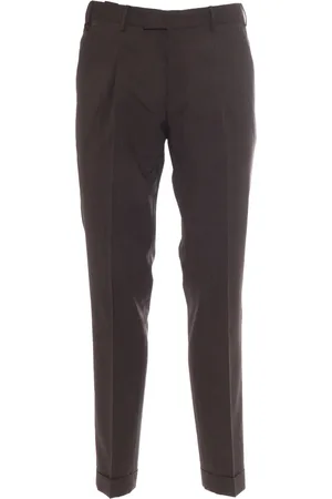 PT01 Pantalone - Master, 1 Pleat, Diagonal Pockets, Flap Back Pocket