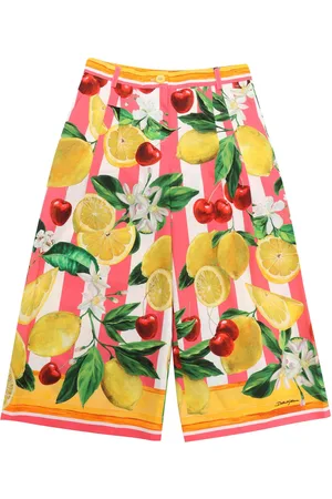 Dolce & Gabbana Pantalone Con Stampa Limoni