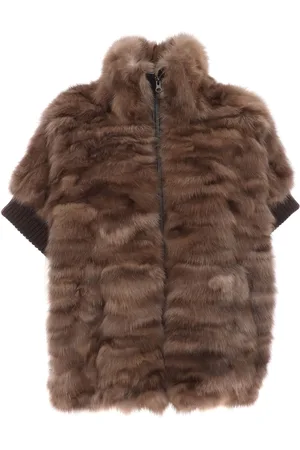 Simonetta Gilet In Zibellino Ariel