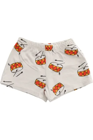 Bobo Choses Shorts Bianchi Con Stampe