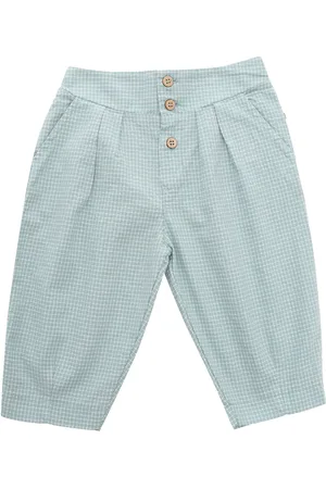 One More in the family Pantaloni Verde Chiaro
