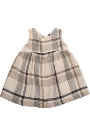 One More in the family Abito Tartan Senza Maniche