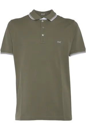 FAY Polo Db Collar Piquet Str. Stripes