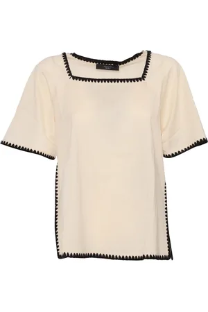 Max Mara T-Shirt Con Rifinitura
