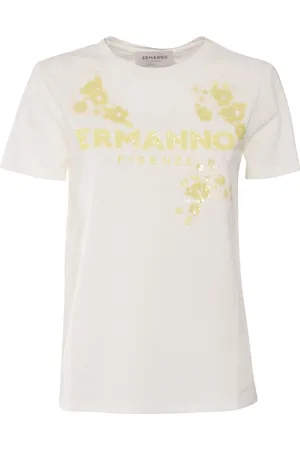 Ermanno Firenze T-Shirt Con Logo Brand