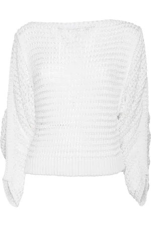 Alberta Ferretti Maglia Bianca
