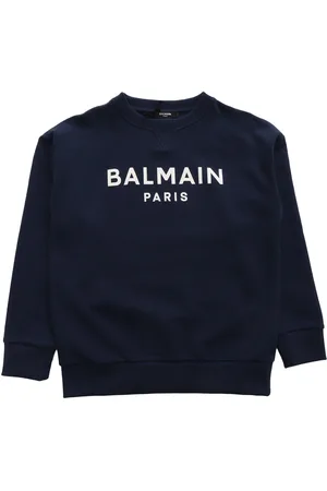 Balmain Felpa Logo Lettering