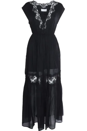 Ermanno Firenze Abito Con Pizzo