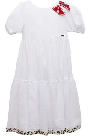 MONNALISA Abito Capri Seersucker Co