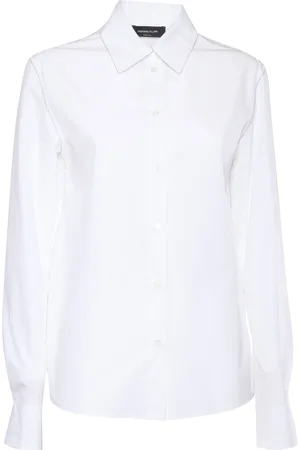 Fabiana Filippi Poplin Basic Shirt With Filo Diamante