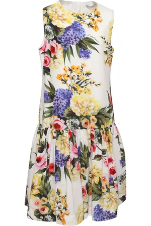 Dolce & Gabbana Abito Floreale D&G Da Bambina