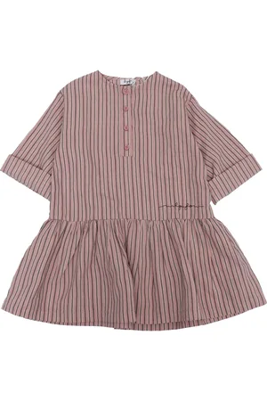Il gufo Vestito M/Lunga Cipria