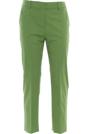 Max Mara Pantaloni Verdi Cecco