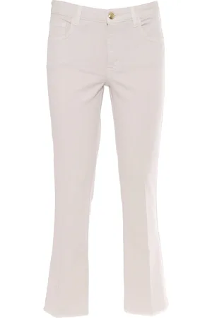 FAY Cropped Pant. T.Capo F.Do Frangia