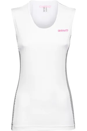 Briko FRESH LADY NS - Active Jerseys - Shirt - Donna - WHITE