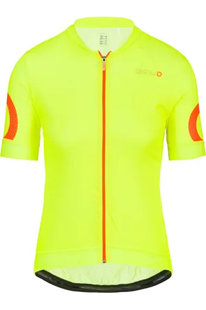 Briko GRANFONDO JERSEY 2.0 - Active Jerseys - Shirt - Uomo - LIME FLUO