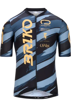 Briko BRKGFTO24 JERSEY - Active Jerseys - Shirt - Unisex - - MEL-GREY ANTHRACITE-YELLOW SOLAR