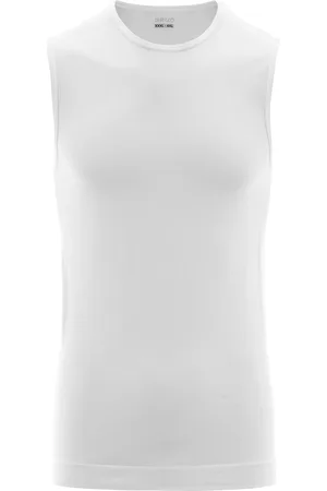 Briko PRO SLEEVELESS - Skin T-ShirtsTop - Top - Unisex - WHITE