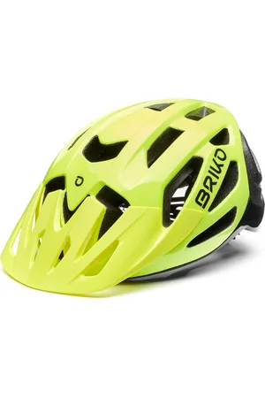 Briko SISMIC X - Helmets - Casco - Unisex - SHINY YELLOW FLUO