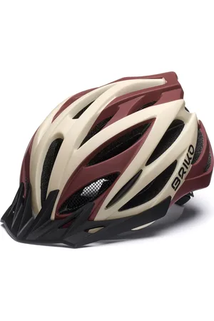 Briko MORGAN - Helmets - Casco - Unisex - MATT BURNT UMBER RED-BEIGE BONE