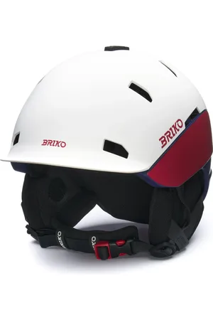 Briko MORENO - Helmets - Casco - Unisex - MATT WHITE-SHIRAZ RED-BISCAY BLUE