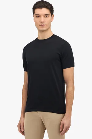 Brooks Brothers Maglione In Cotone Makò A Maniche Corte - Uomo Maglieria E Felpe S