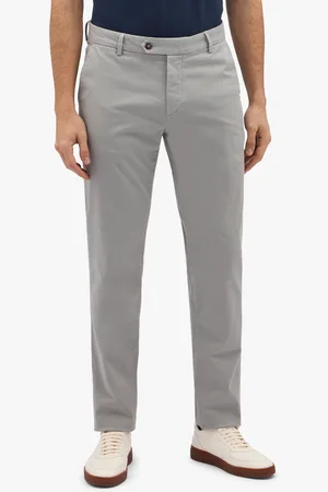 Brooks Brothers Pantalone Chino In Cotone Elasticizzato - Uomo Pantaloni Casual 34
