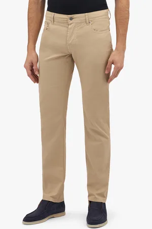 Brooks Brothers Pantalone A Cinque Tasche In Cotone Elasticizzato - Uomo Pantaloni Casual 30