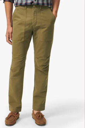 Brooks Brothers Slim Fit Cotton Utility Pants - Uomo Pantaloni Casual 40