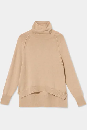 Brooks Brothers Cashmere Oversized Turtleneck Sweater - Donna Maglieria M
