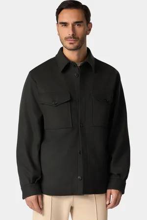 Brooks Brothers Wool-blend Overshirt - Uomo Capispalla Casual S