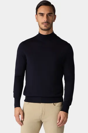 Brooks Brothers Merino Wool Mock Neck Sweater - Uomo Maglieria E Felpe Xl