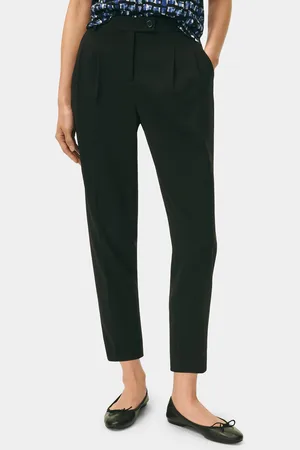 Brooks Brothers Cropped Fine Twill Crepe Straight-leg Pants - Donna 8