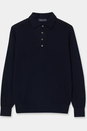 Brooks Brothers Wool-cashmere Polo Sweater - Uomo Maglieria E Felpe S