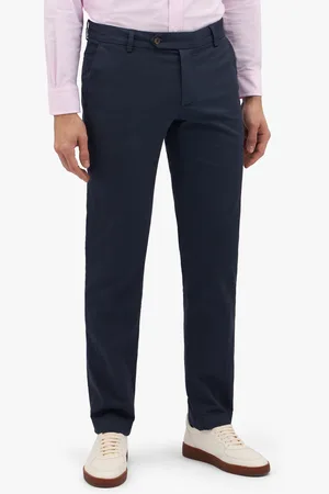 Brooks Brothers Pantalone Chino In Cotone Elasticizzato - Uomo Pantaloni Casual 33