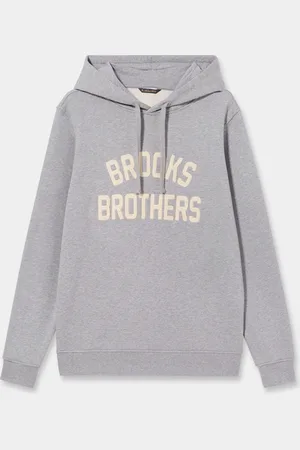 Brooks Brothers Terry Logo-embroidered Hoodie - Uomo Maglieria E Felpe Xs