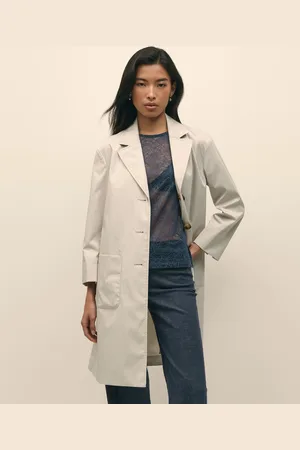 Brooks Brothers Single-breasted Taffeta Coat - Donna Capispalla Casual L
