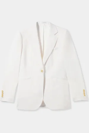 Brooks Brothers Irish Linen Single-breasted Blazer - Donna Giacche E Blazer Xs