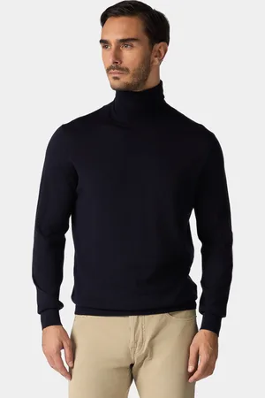 Brooks Brothers Merino Wool Turtleneck Sweater - Uomo Maglieria E Felpe L