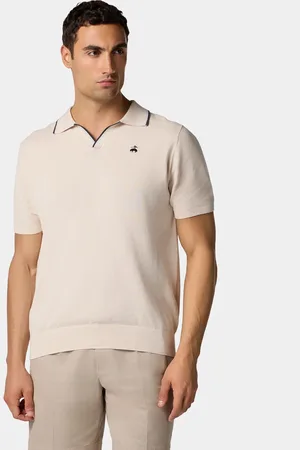 Brooks Brothers Cotton Waffle-knit Polo With Johnny Collar - Uomo Polo & T-shirt S