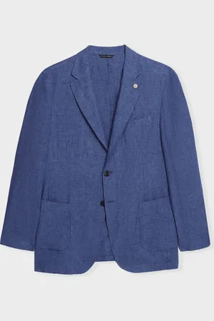 Brooks Brothers Linen Single-breasted Blazer - Uomo Giacche E Blazer 36