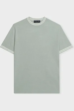 Brooks Brothers Organic Cotton-linen T-shirt - Uomo Maglieria E Felpe M