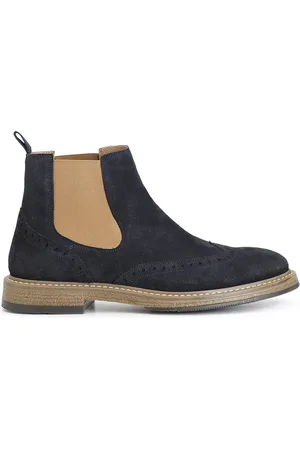 CAFèNOIR Tronchetto uomo in crosta con elastici stile oxford
