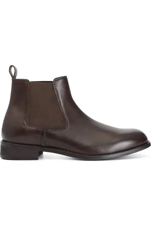 CAFèNOIR Tronchettouomo in pelle con elastici