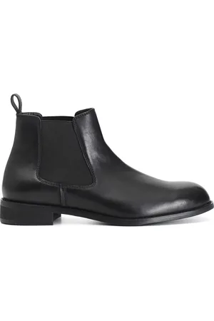 CAFèNOIR Tronchettouomo in pelle con elastici